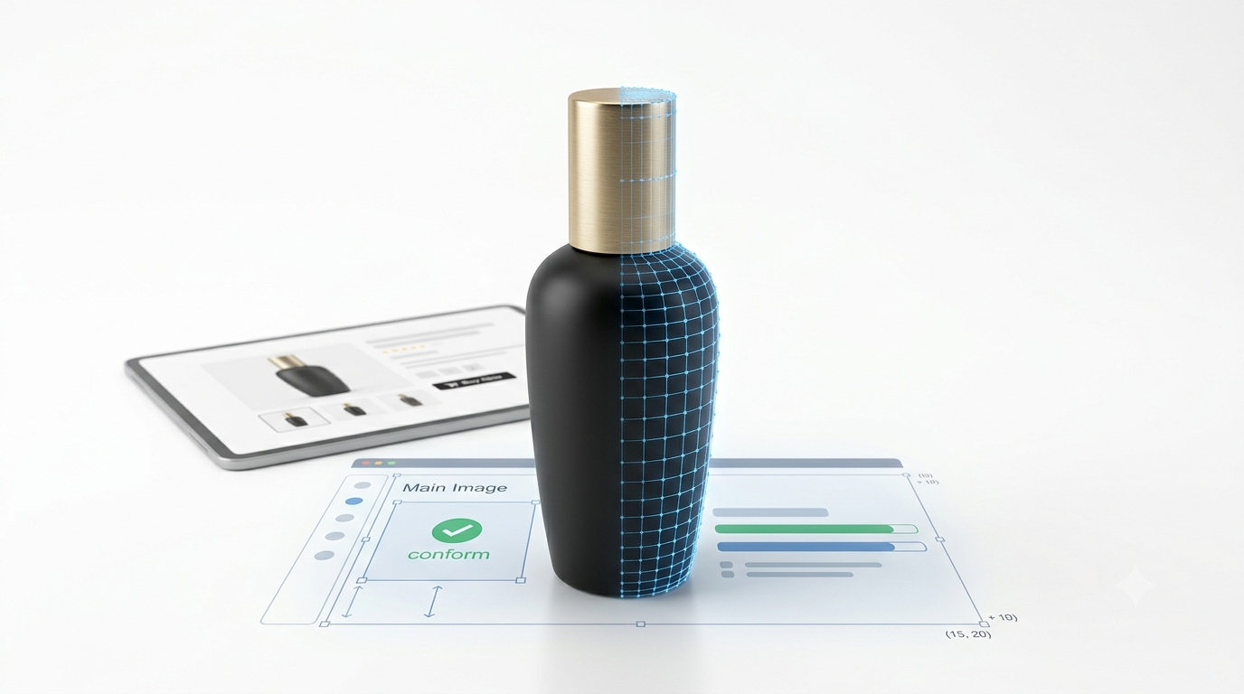 Perché Amazon Rifiuta le Foto del Tuo Prodotto (e Come Risolvere il Problema con il 3D)