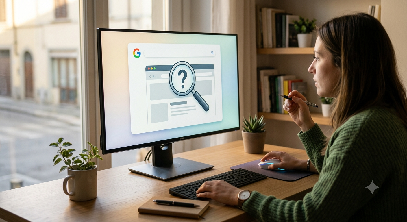 Perché il mio sito web non si vede su Google? Le cause e come migliorare la visibilità