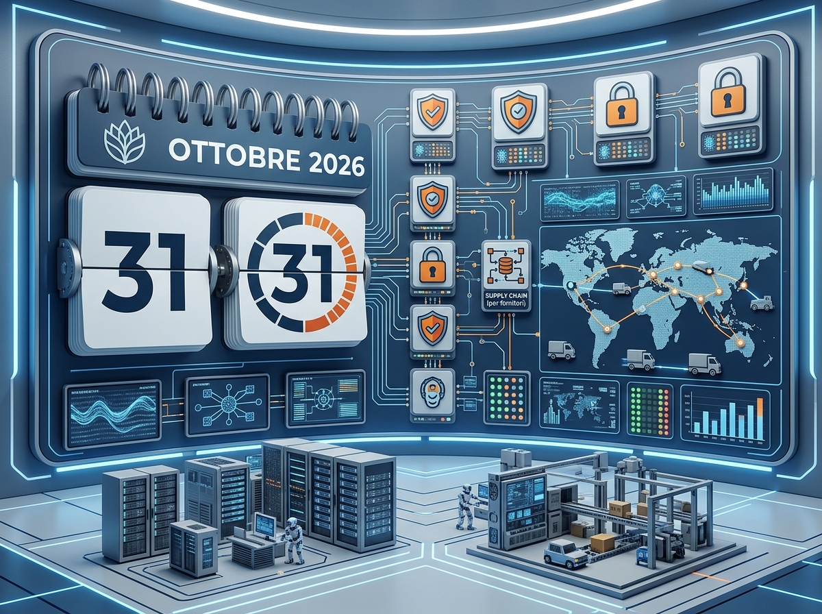 NIS2 e scadenza del 31 ottobre 2026: cosa devi fare (anche se sei solo un fornitore)